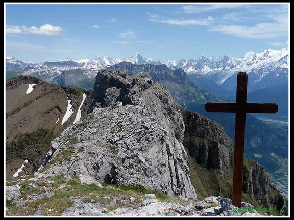 pointe arbenne avec vue sur le Mt Blanc 4