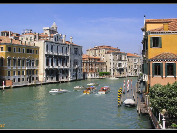 Le grand canal.