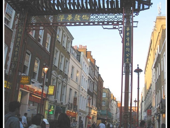 le quartier chinois de Londres, Chinatown