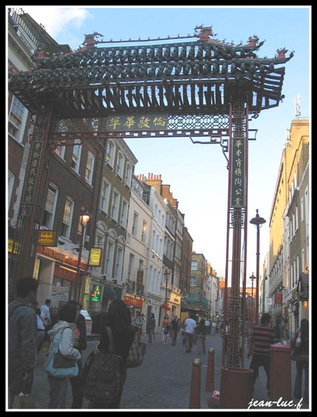 le quartier chinois de Londres, Chinatown.jpg