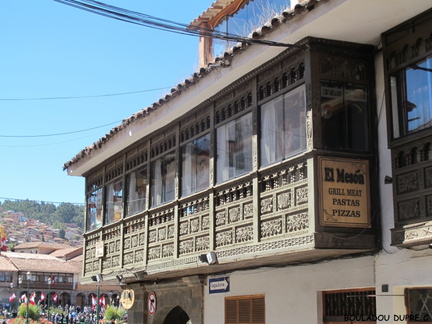 Balcon, typique du Pérou